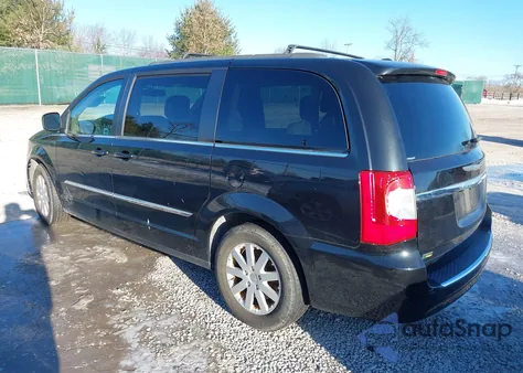 2016 Chrysler Town & Country Touring из США, поврежденный, VIN 2C4RC1BG5GR295790